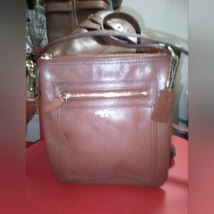 Brown Leather Crossbody Bag